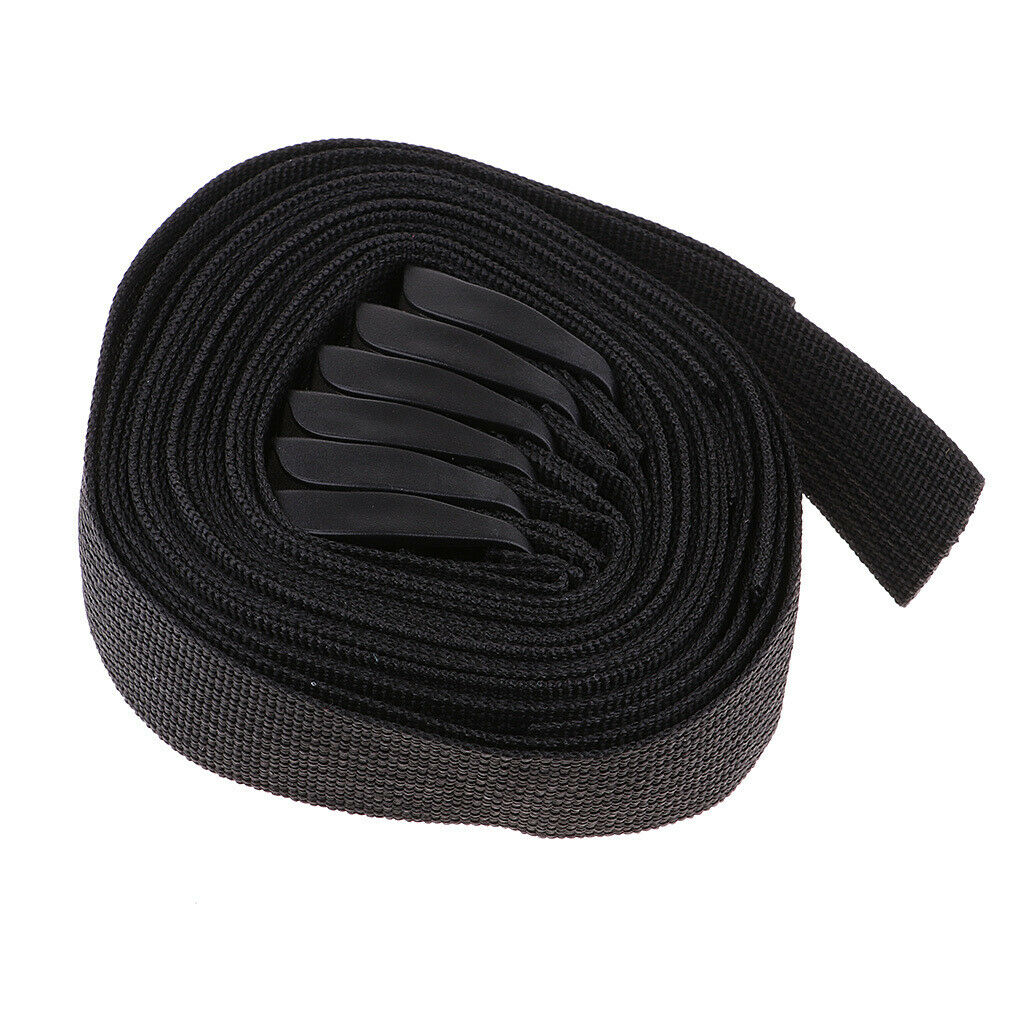 6pcs   Strapping   Cable   Ties   Camping   Travel   Bag   Band   with   Buckle