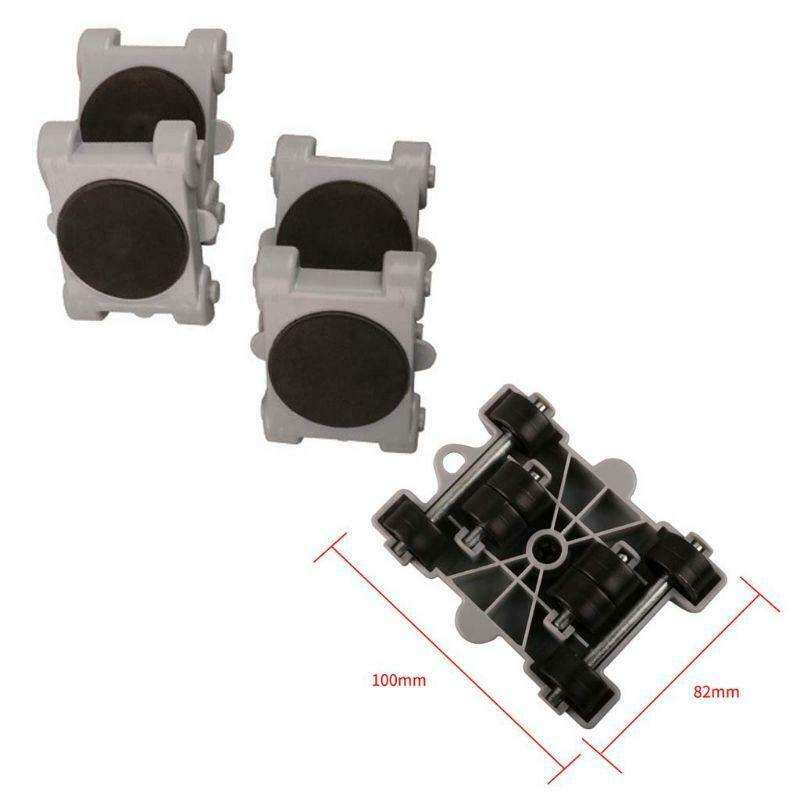 8pcs Furniture Mover Tool Set Transport Shifter Lifter Wheel Heavy Stuffs Moving