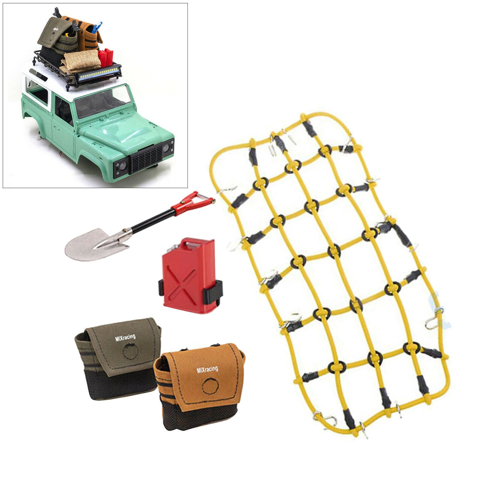 Luggage Net for Axial SCX10 D90 4WD RC Car Monster Truck DIY Decor