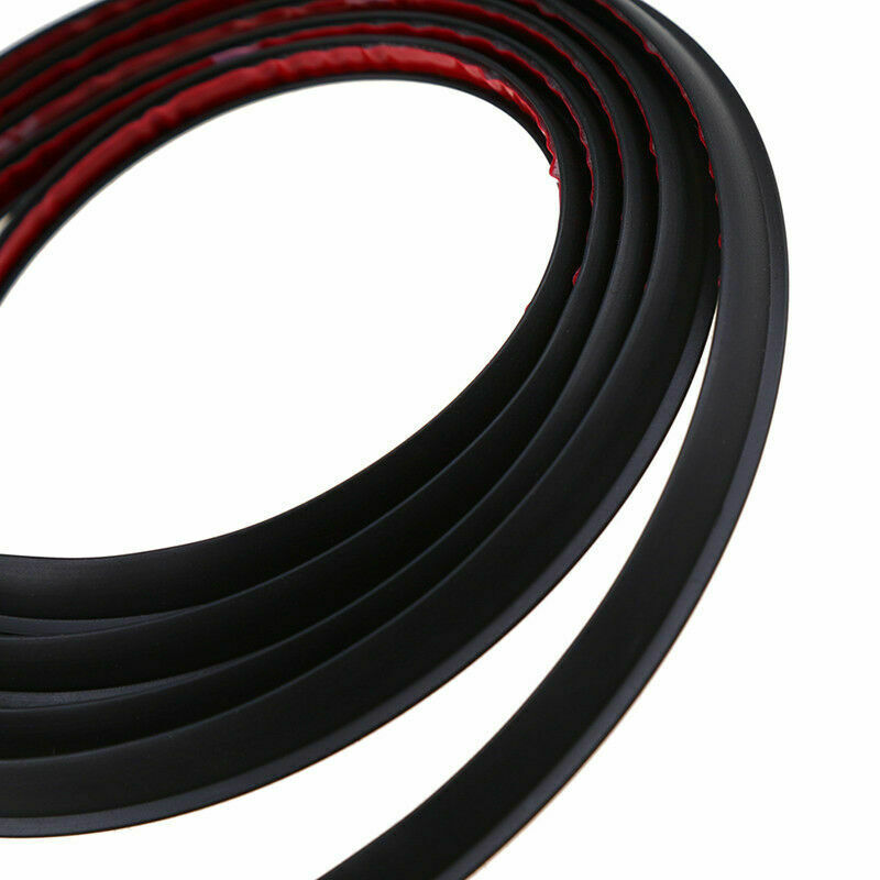 Car Door Moulding Rubber Scratch Protector Strip Edge Guard Trim Black DIY 1.7M