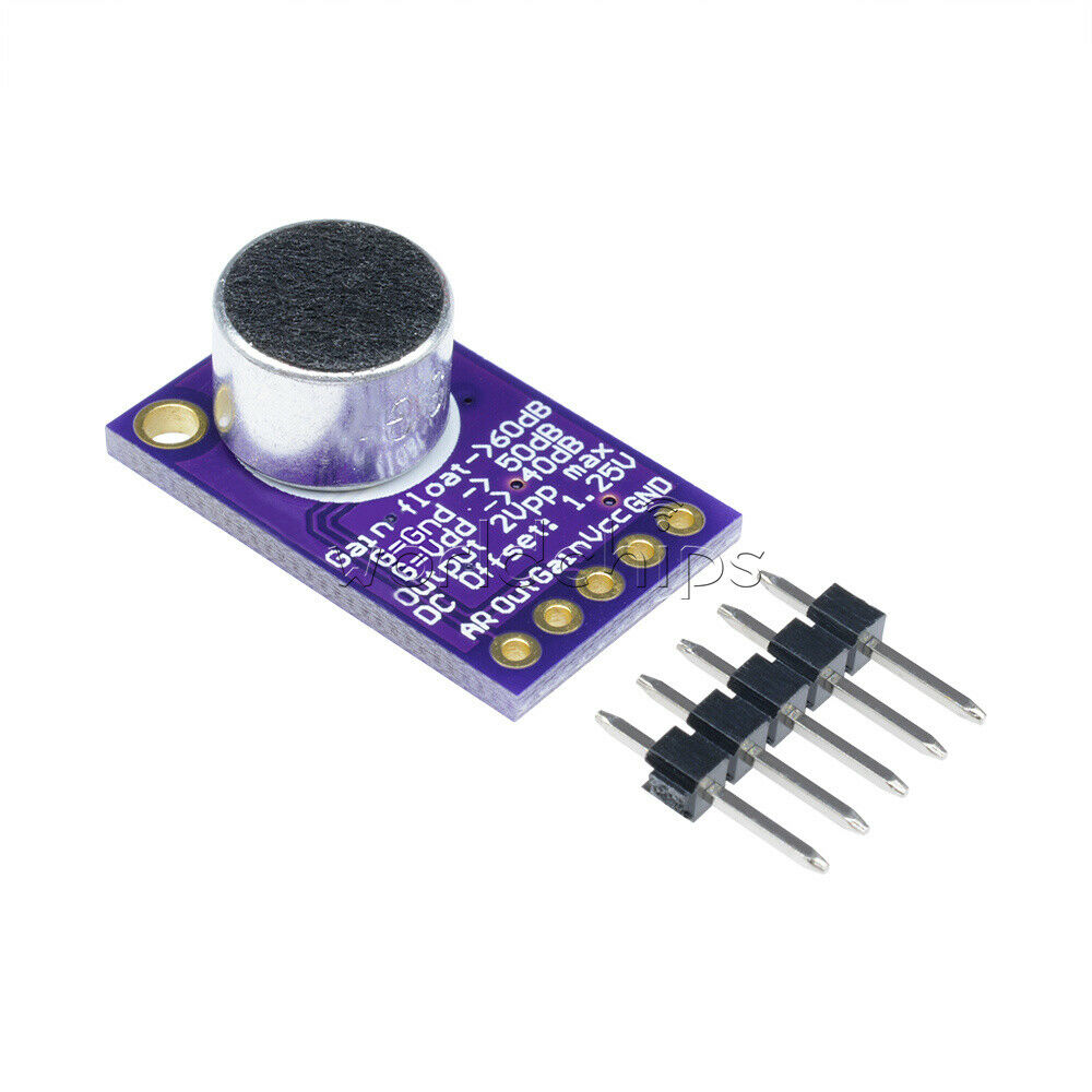 Electret Microphone Amplifier Module MAX9814 Auto Gain Control for Arduino