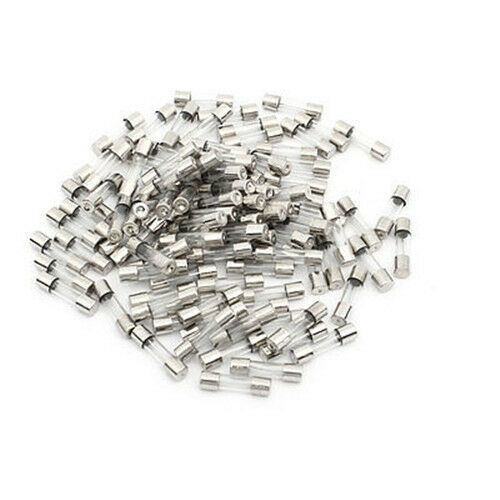 72pc 6*30mm Fast Quick Blow Glass Tube Fuse Car Electrical Assorted Kit 0.5A-30A