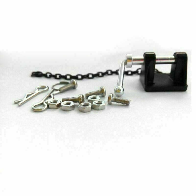 1* New 1:10 RC Car Tow Shackle Trailer Hook For Axial SCX10 TAMIYA TRX-4 Crawler