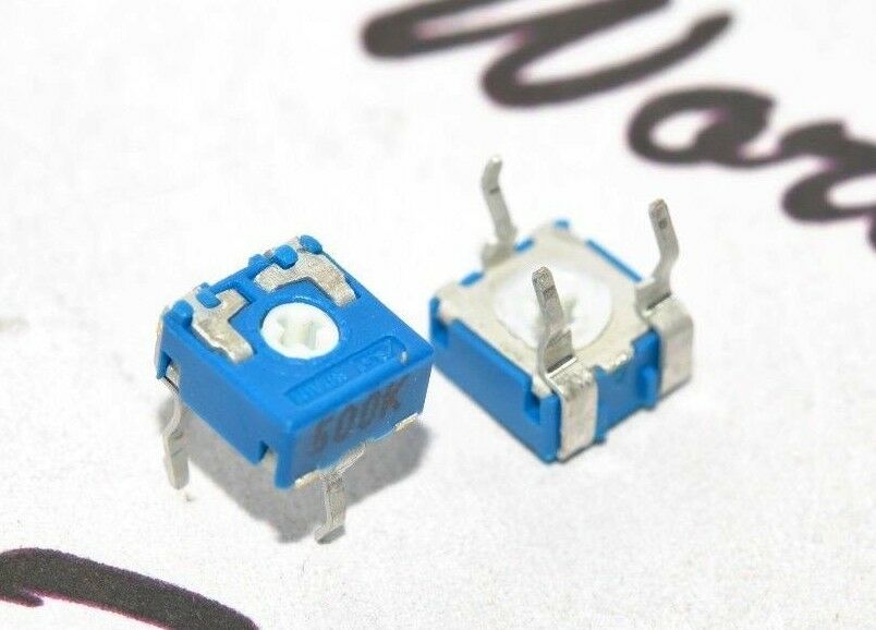 100pcs - ACP CA6XV5-500KA 500K Type-A Trimmer Potentiometer 6mm