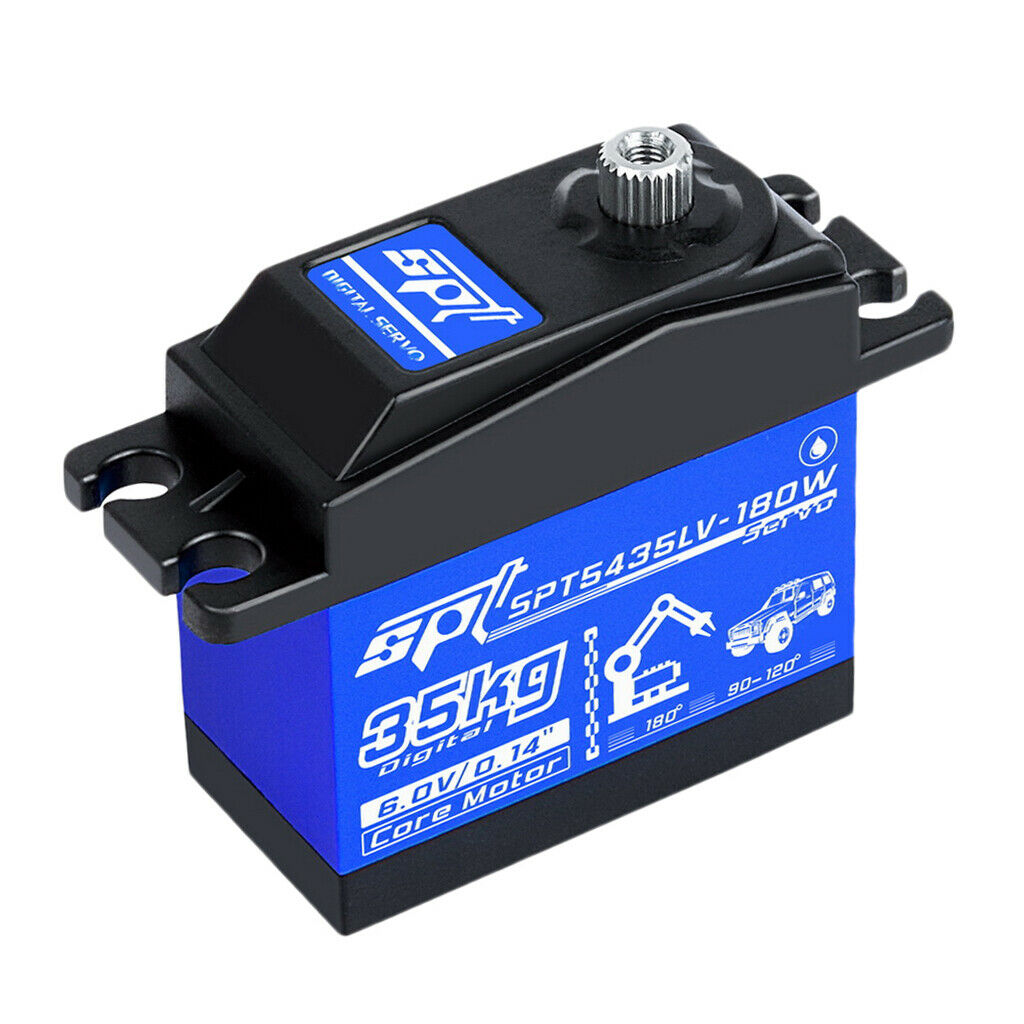 SPT5435LV-180W 35KG Digital Servos Waterproof for 1/10 1:8 Vehicles Upgrade