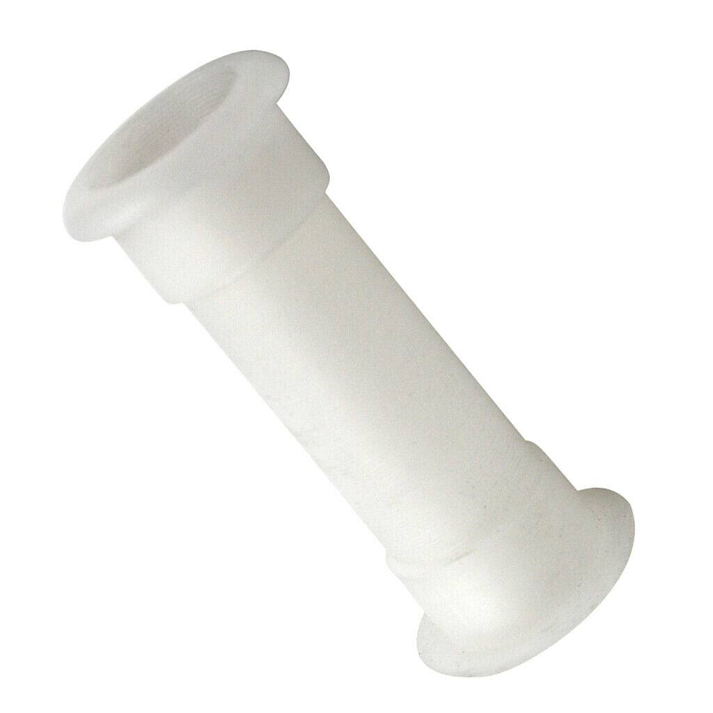 2 Pieces 3/4inch White Transom Drain Tube Thru-Hull Connection Connector Up to 2