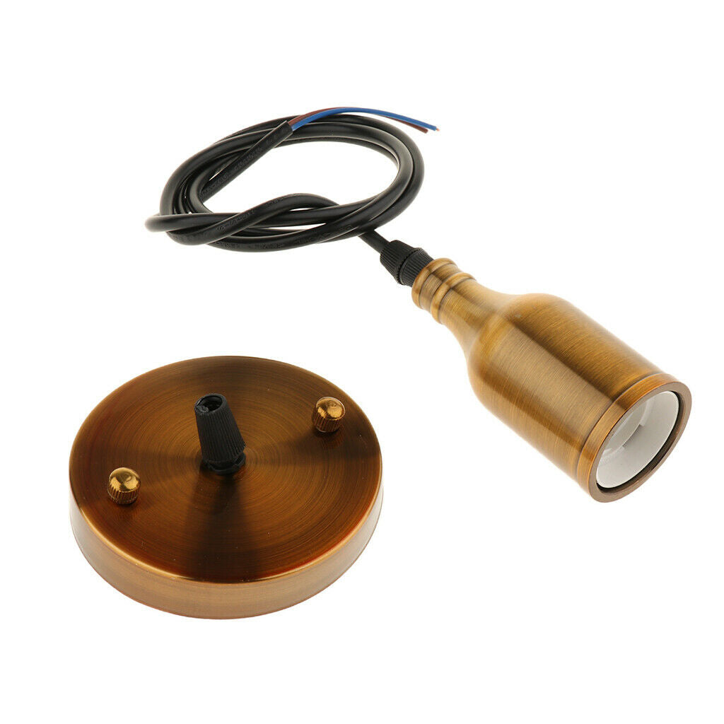 E27 Aluminum Light Holder Lamp Head with Line Suction Tray Socket 06