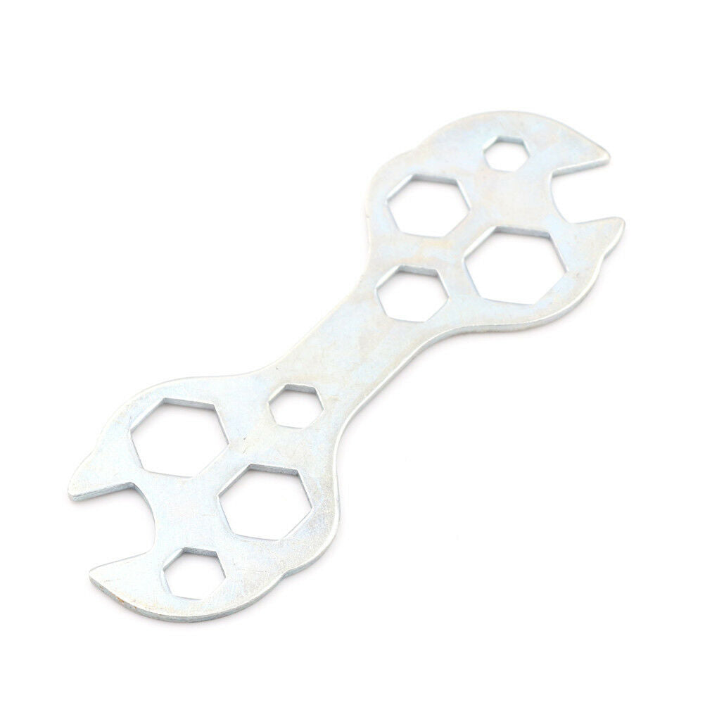 10 In 1 Multi Function Bike Bicycle Steel Wrench Hexagon Spanner Repair ToolBDAU