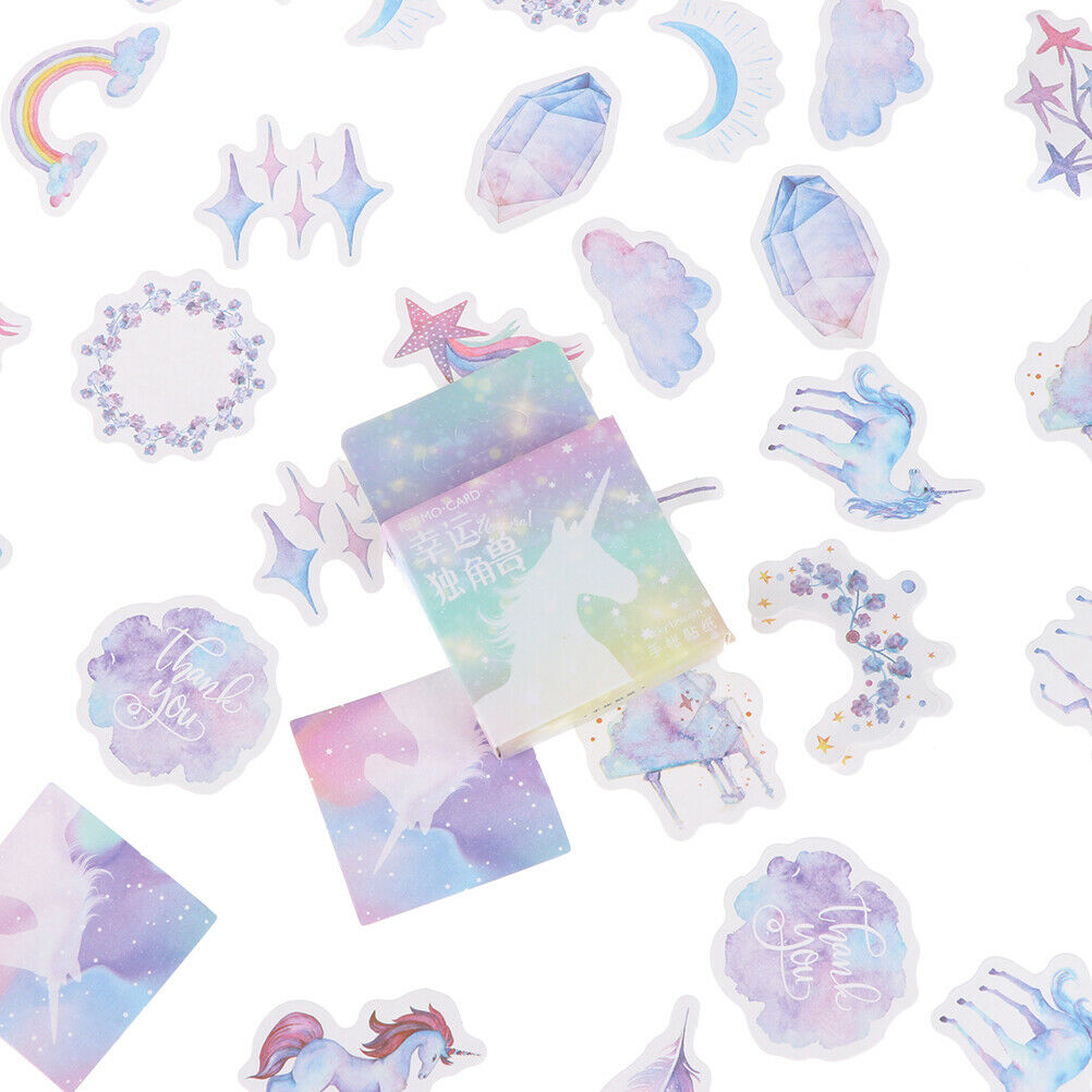 46Pcs/Bag Decorative Stickers Adhesive Stickers DIY Stationery Stickers D.l8