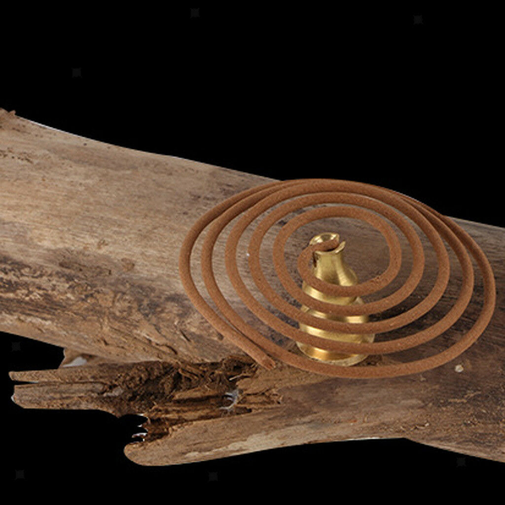 48pcs/Box Natural Incense Coil Spiral Incenses Australian Sandalwood 03