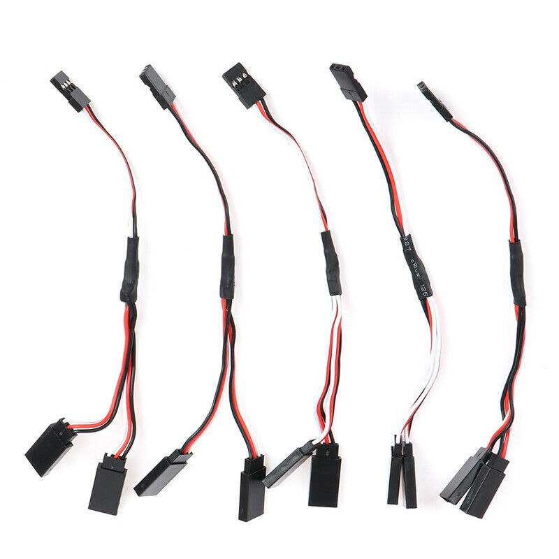 5Pcs 15cm Y Style Servo RC Extension Lead Wire Cord Cable For JR Futa.l8