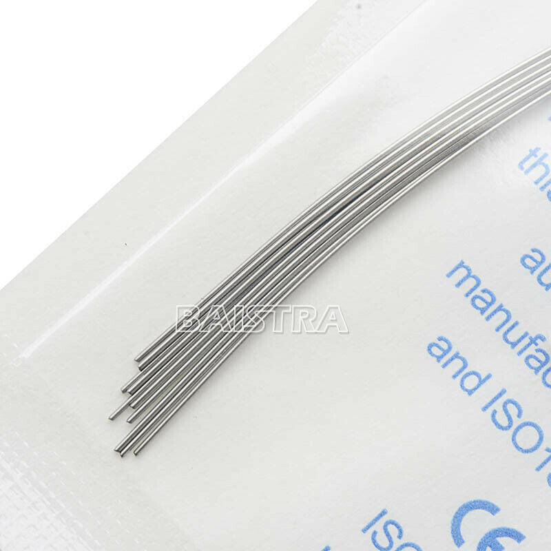 100X Orthodontic Dental Super Elastic Niti ROUND Arch Wires All Sizes AZDENT
