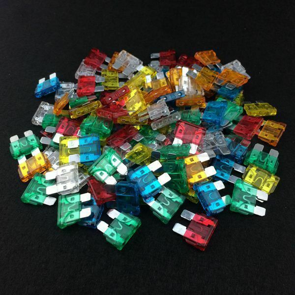 120x Standard Car Truck Motorcycle Boat Blade Fuse ATO ATC ATM Fuses 5-30A 19m