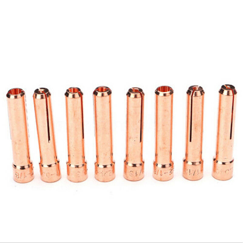 49Pcs tig welding torch stubby gas lens glass cup kit for wp-17/18/26 WF
