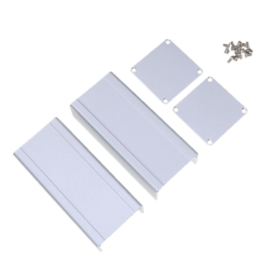 DIY Extruded Electronic Project Box Aluminum Enclosure Case 1.81 x 1.81 x 3.94