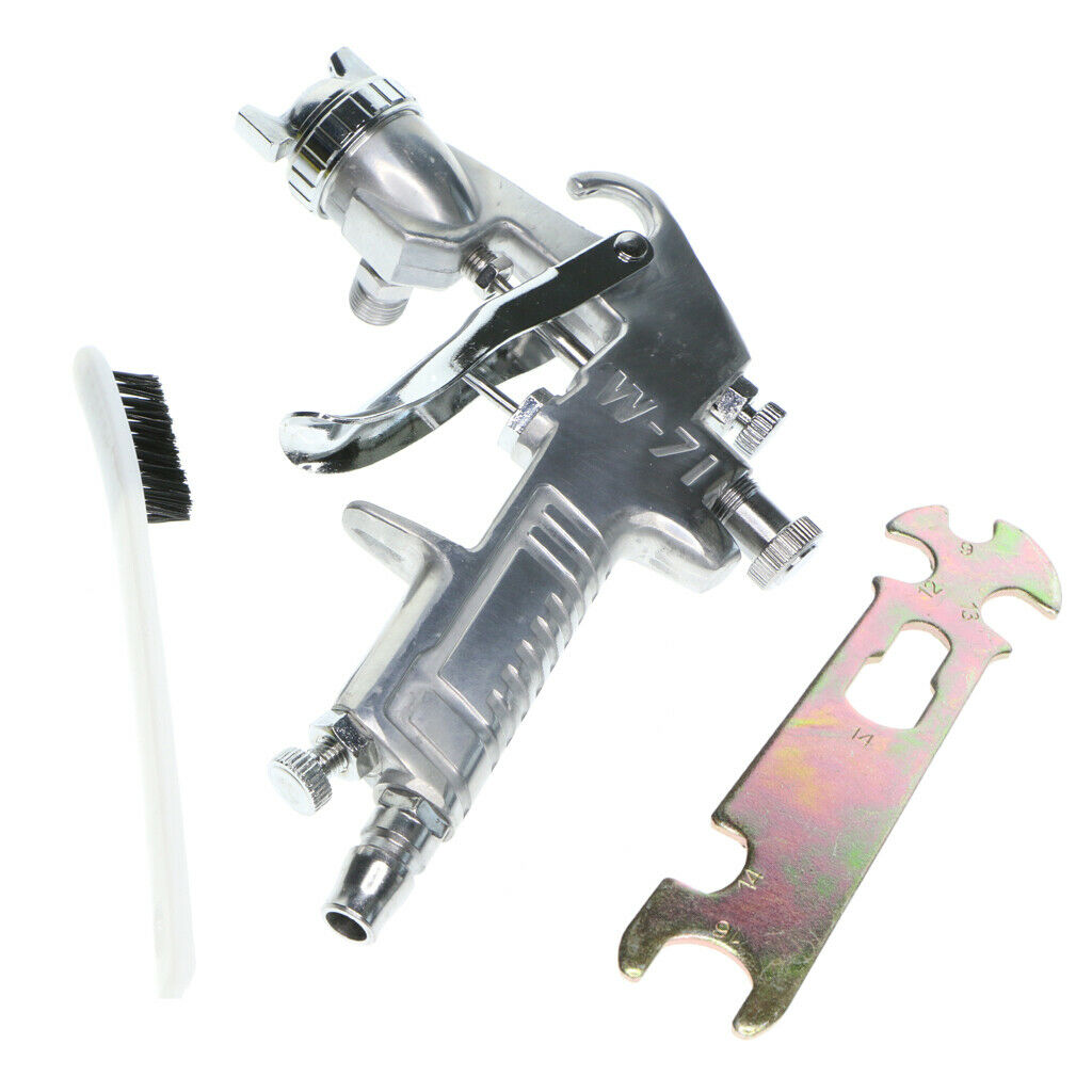 High Atomizing W-71 Paint Sprayer with Cup Car Pneumatic Tool Gravity Feed
