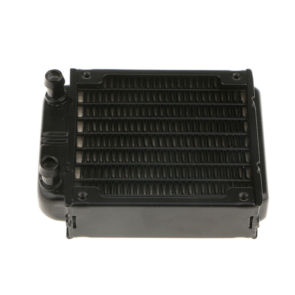 8 Pipe  Exchanger Radiator Water Cool System 80mm Aluminum