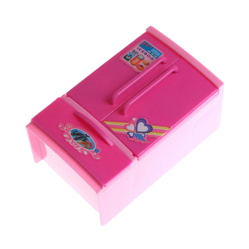 Simulation Home Kitchen Toys Kids Children Play House Refrigerator Gift Toysb DD