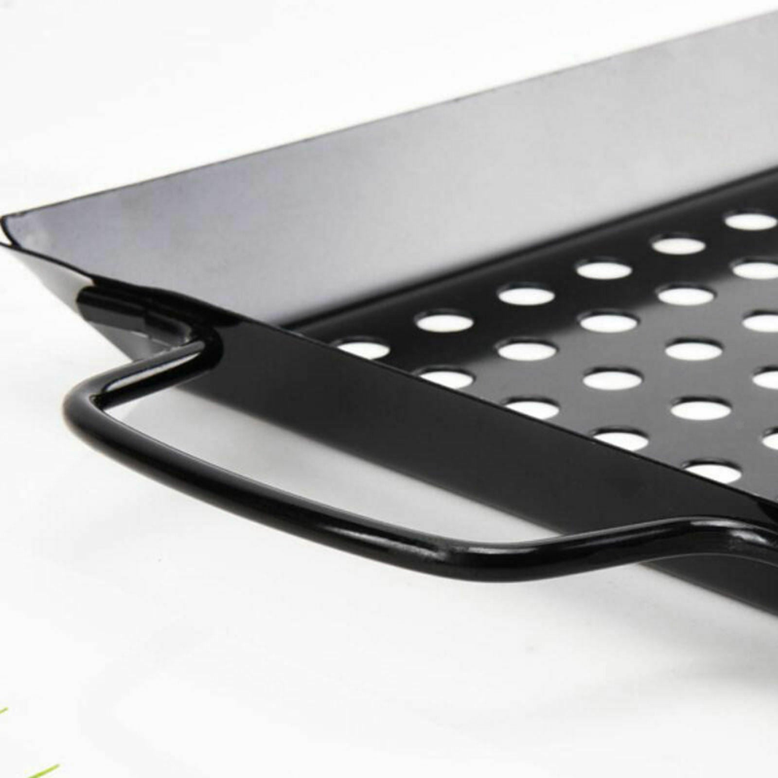 Non Stick BBQ Pans Grill Barbecue Basket Grilling Wok for Cooking Vegetables