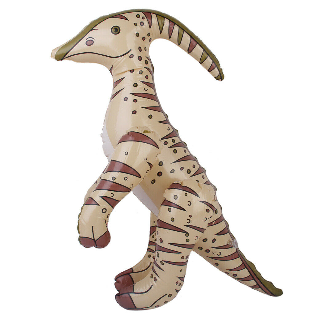 2X Cool Fun Inflatable Blow- '' Parasaurolophus Dinosaur Toys Party Favor