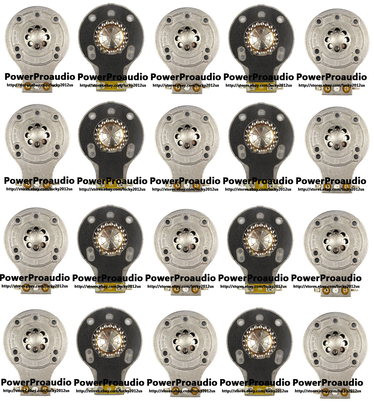 New 20pcs  Diaphragm For Metal 2412  JRX100 JRX112 JRX115 JRX125 ,8 ohm