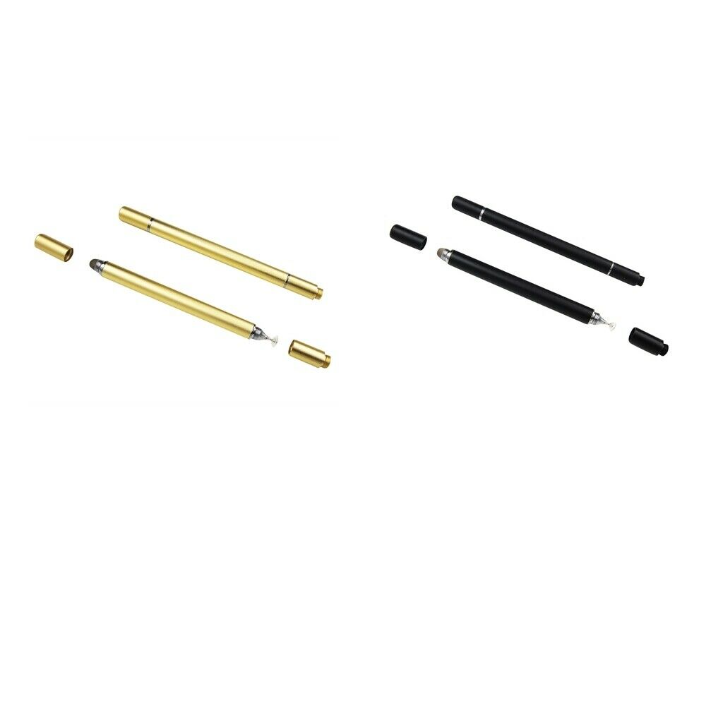 2 in 1 Metal Stylus Screen Touch Pen for / IPad/ Tablet X2Pack