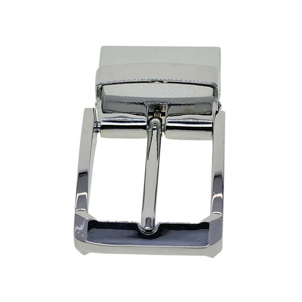 Luxury Ratchet Belt Buckle Reversible Slide Buckle Replacements 3.5cm Belts