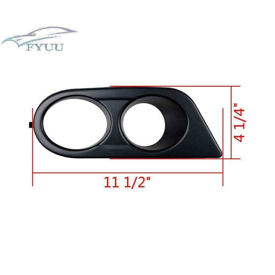 2x Front Driver&Passenger Side Bumper Car Fog Light Cover For BMW E46 M3 99-06