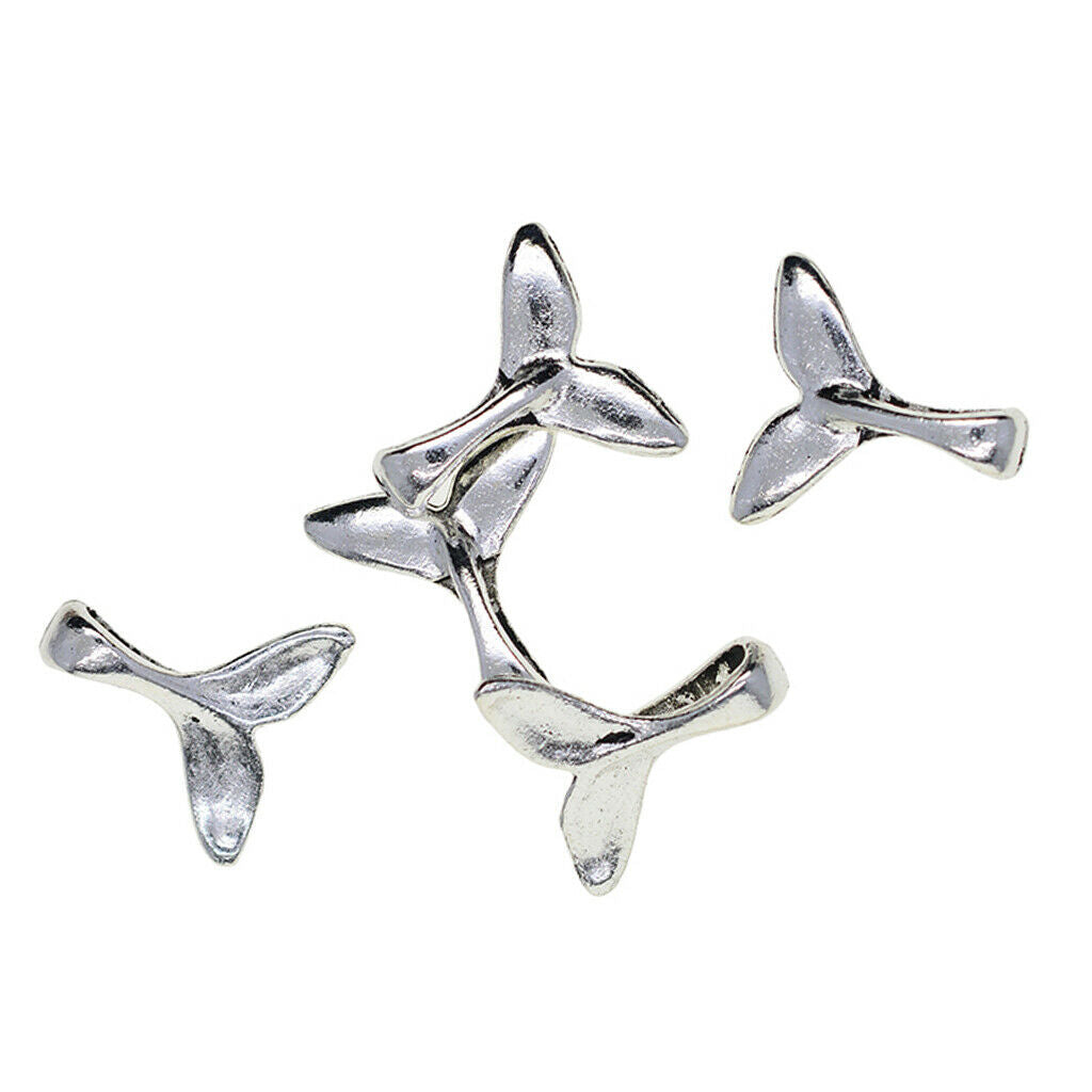 100 pieces mermaid fishtail jewelry accessories crafting charms