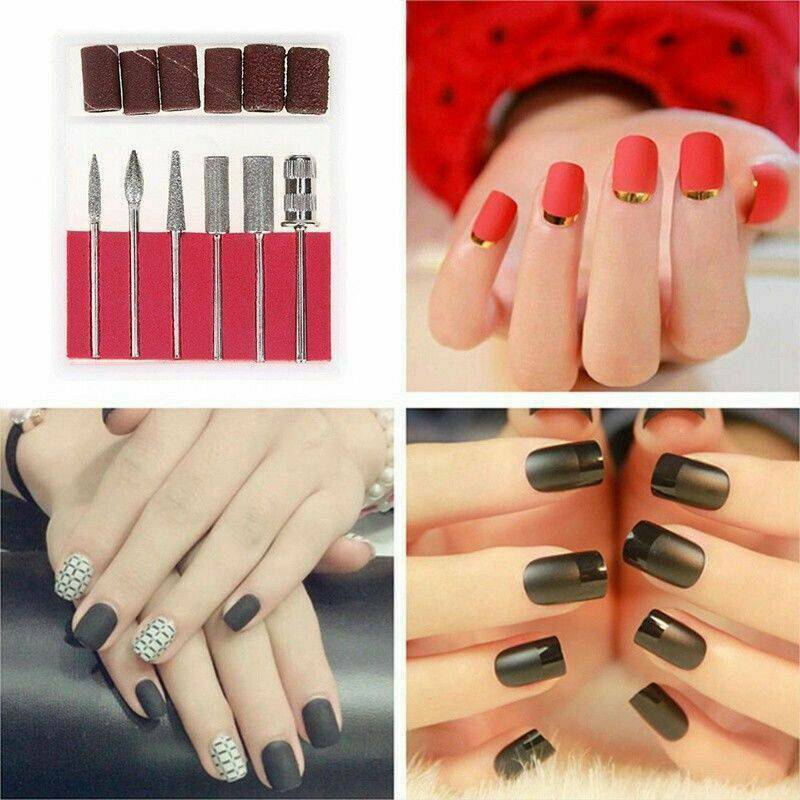 Professional Electric Nail File Drill Manicure Tool Pedicure Machine Set Pink US