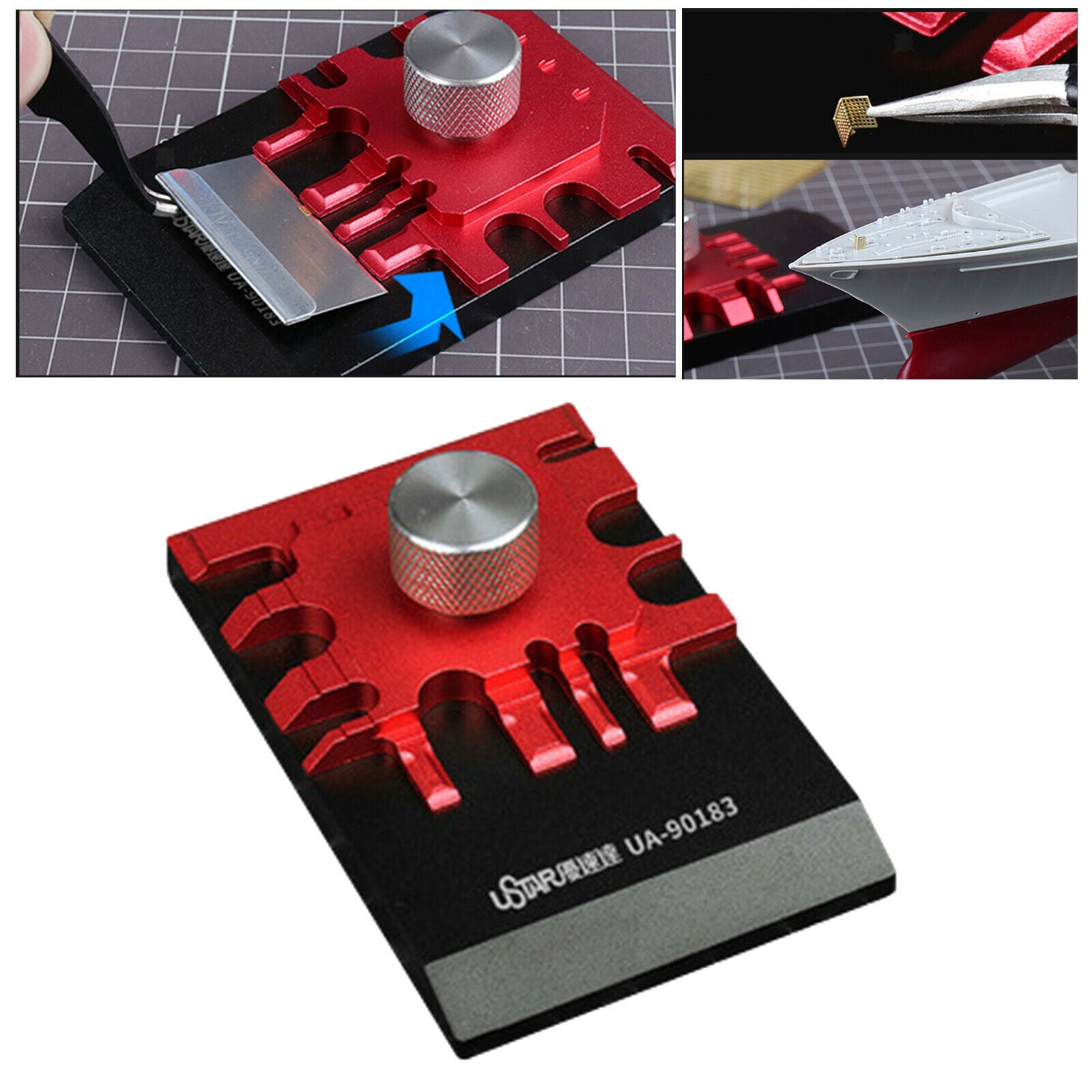 Premium Metal Small Photo Etched Parts Kits Precision Tool Accs  60x91mm