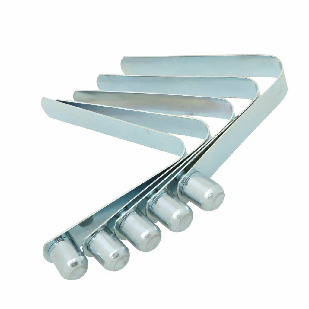 5pcs Kayak Paddle Push Snap Button Tent Awning Pole Solid Single Pin 8MM