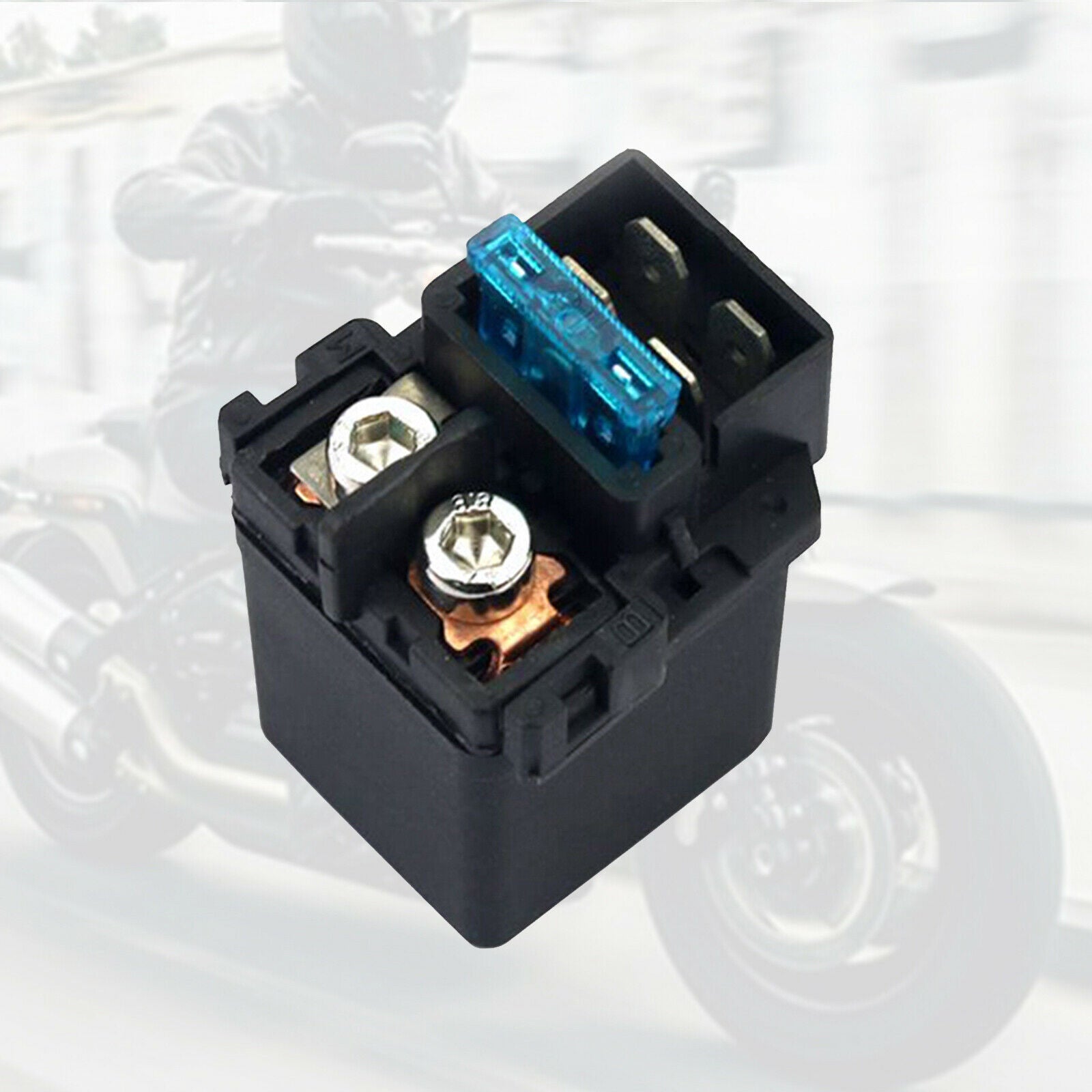 FZ16 Premium Starter Relay Solenoid for Yamaha FZ 16 ABS Plastic and Metal
