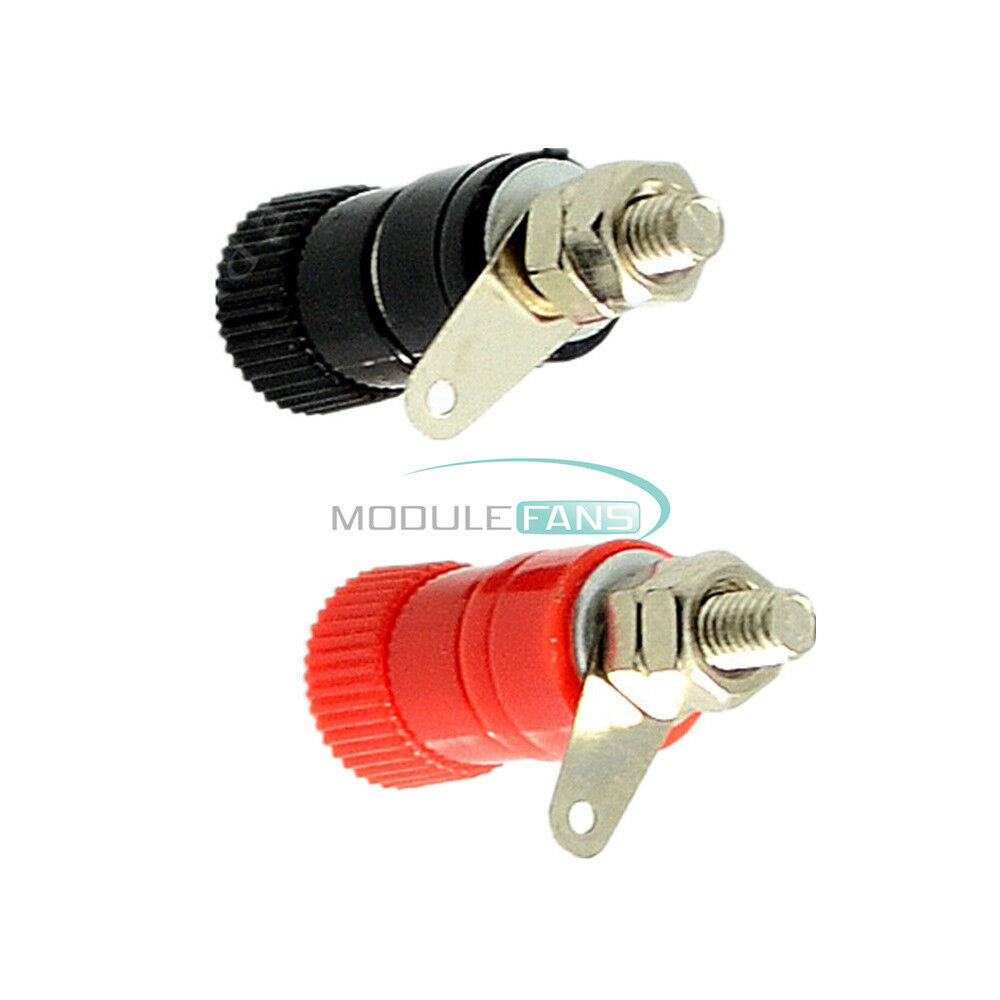 4PCS 4mm Banana Plug Jack JS-910B Socket Female Binding Post for Speaker Audio