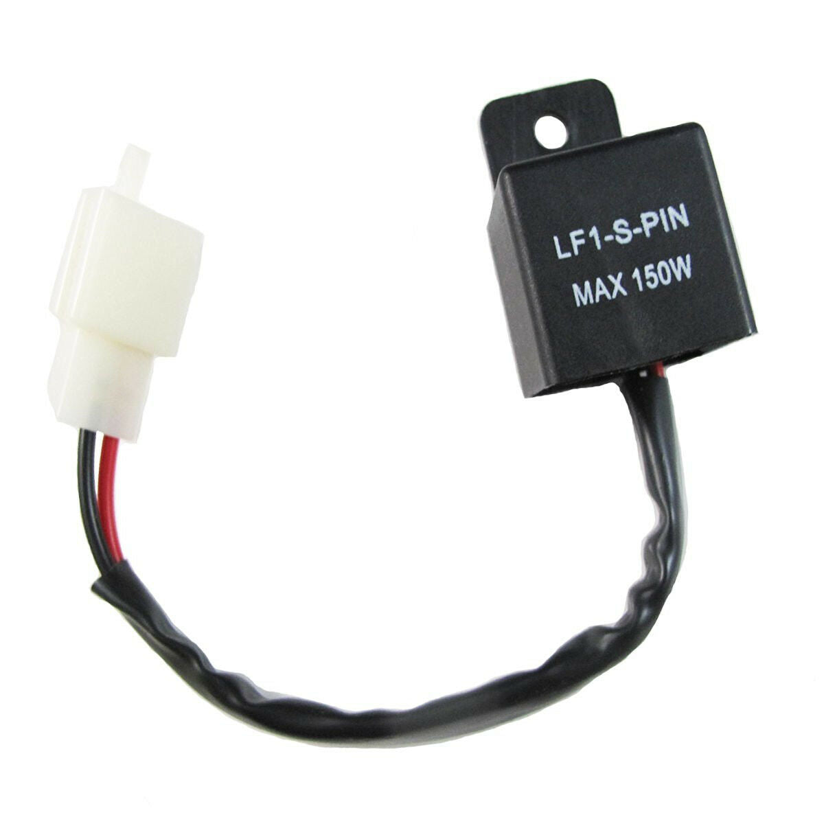 2-Pin Motorcycle Turn Signal Lights Hyper Flash Fix Electronic LED Flasher Relay