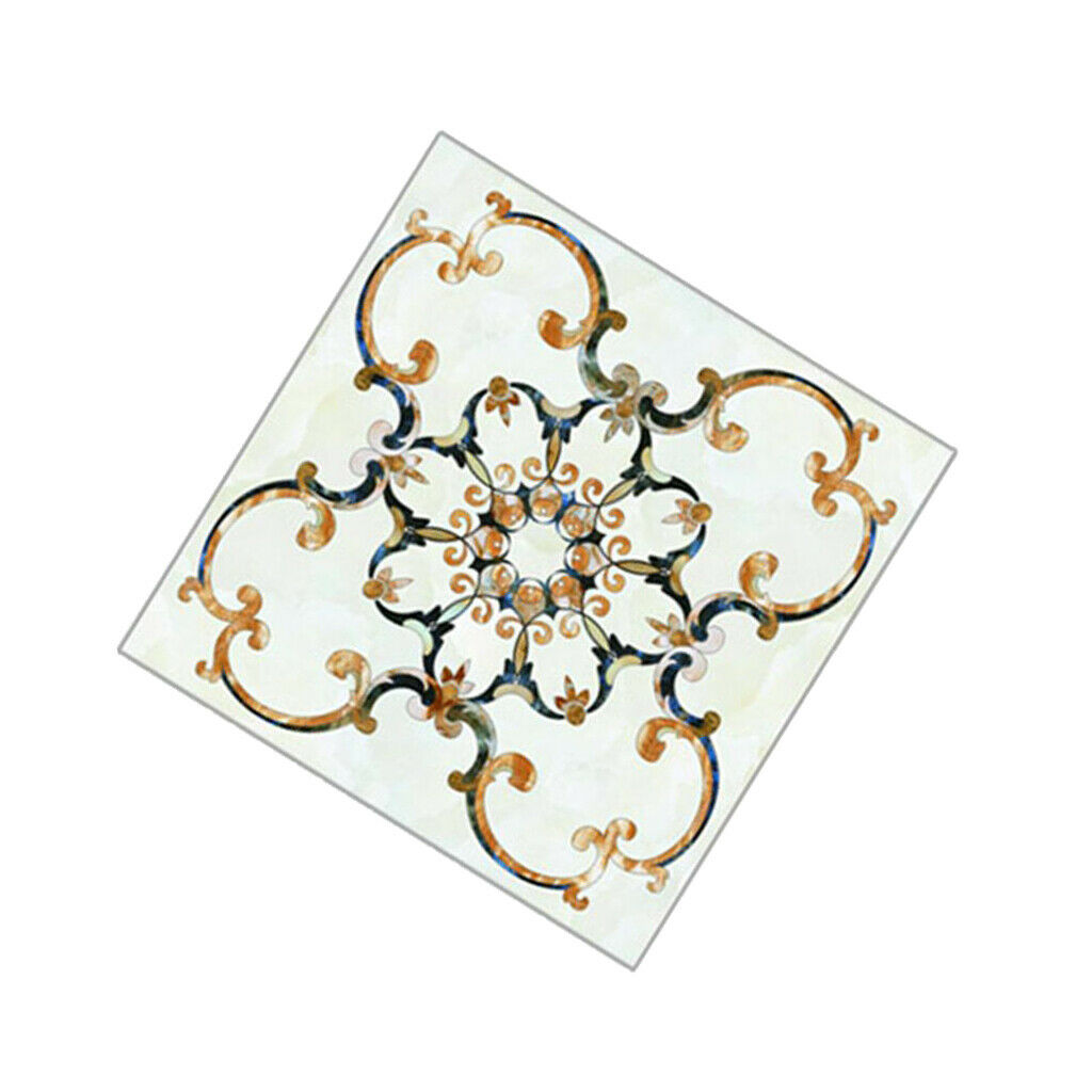 8cm PVC Stickers Wall Tiles Stickers Kitchen Square Floor Decals E