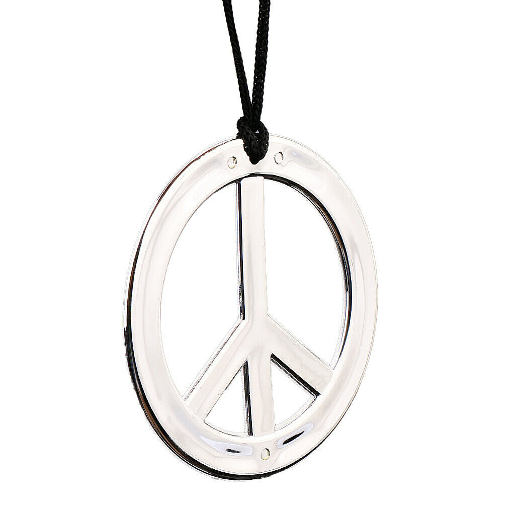 Hippie Costume Accessories Set for Women & Men - Pack of 5 Pieces - 60s 70s