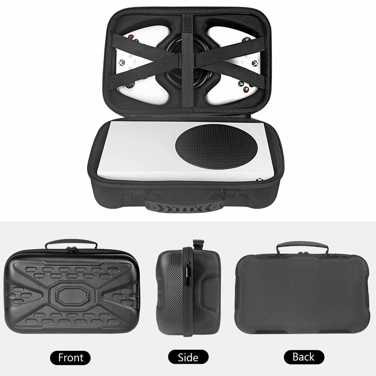 For Xbox Series S EVA Storage Bag Travel Bag Carrying Case Waterproof Durable