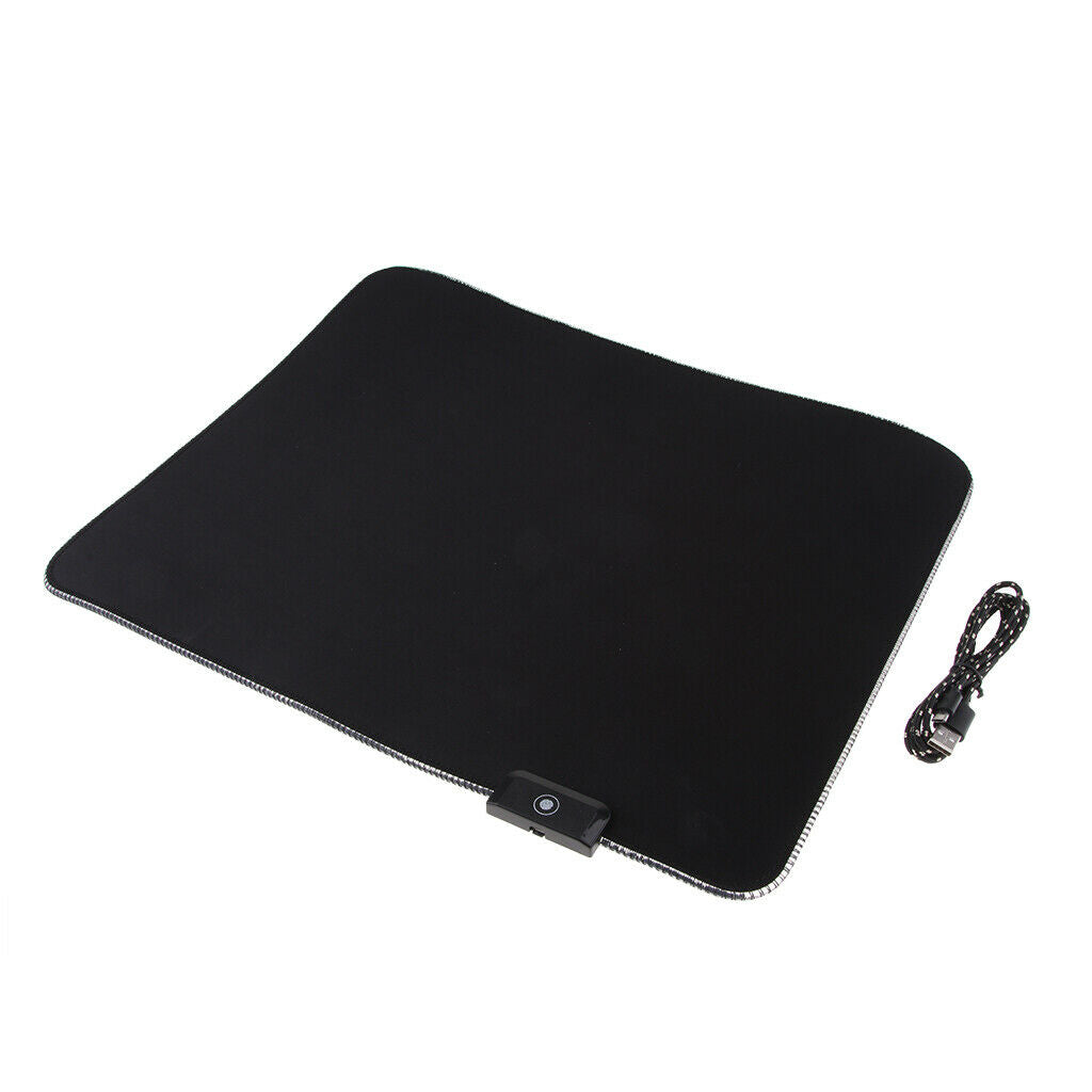 RGB Gaming Mouse Pad, Large Soft LED Extended Mouse pad (9 Lighting Modes),