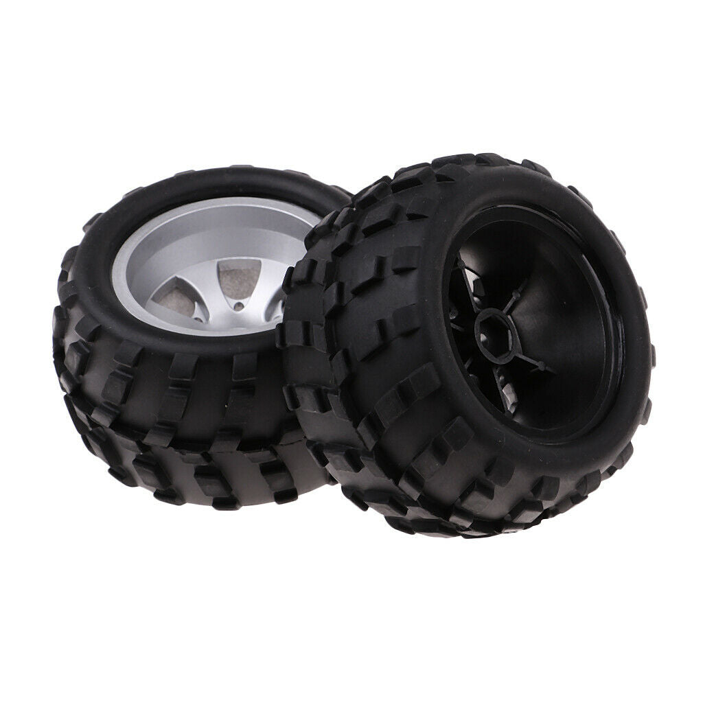 4x RC Car Rubber Right Wheel Tires Tyre for 1/18 Wltoys A979 RC Car Spare