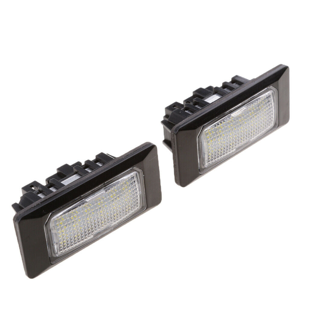 1 Pair High Quality Number Plate LED Light Lamp For BMW E36 318i/320i/M3