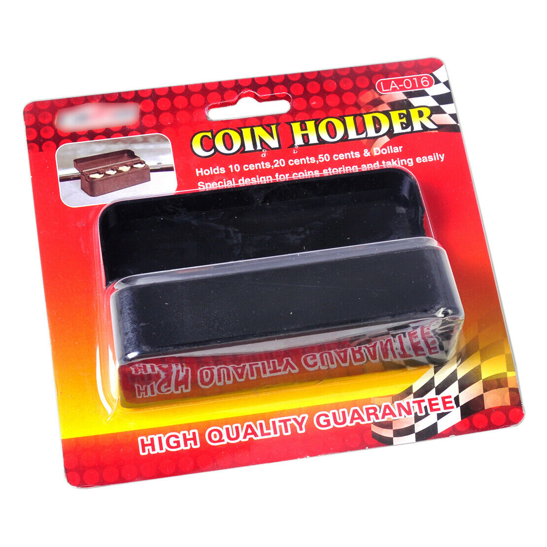 Car Pocket Plastic Storage Box Interior Coin Case Holder Container Organizer An