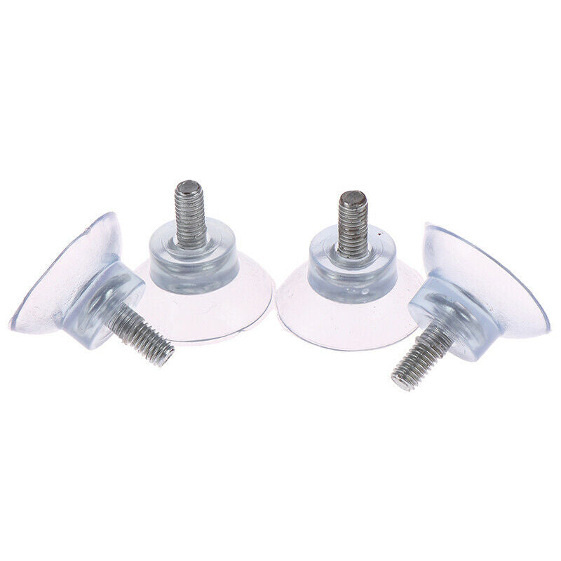 4PCS Clear Strong Glass Suction Cup Accessories Furniture sucker with Sc .l8