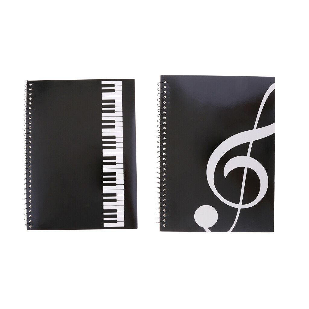 Notebook Paper Diary Book Travel Journal Notebook Music Notes Pattern