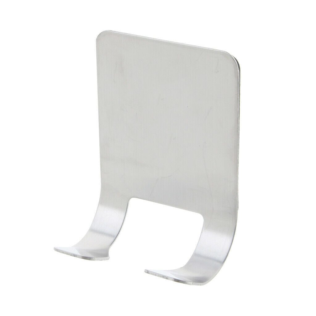 Stainless steel adhesive hooks without drilling, self-adhesive hooks, wall