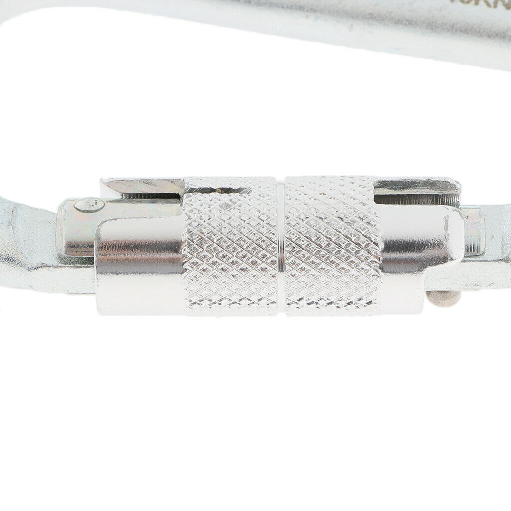 40KN/8800lbs Heavy Duty Auto Locking Rock Climbing Carabiner Mountaineering