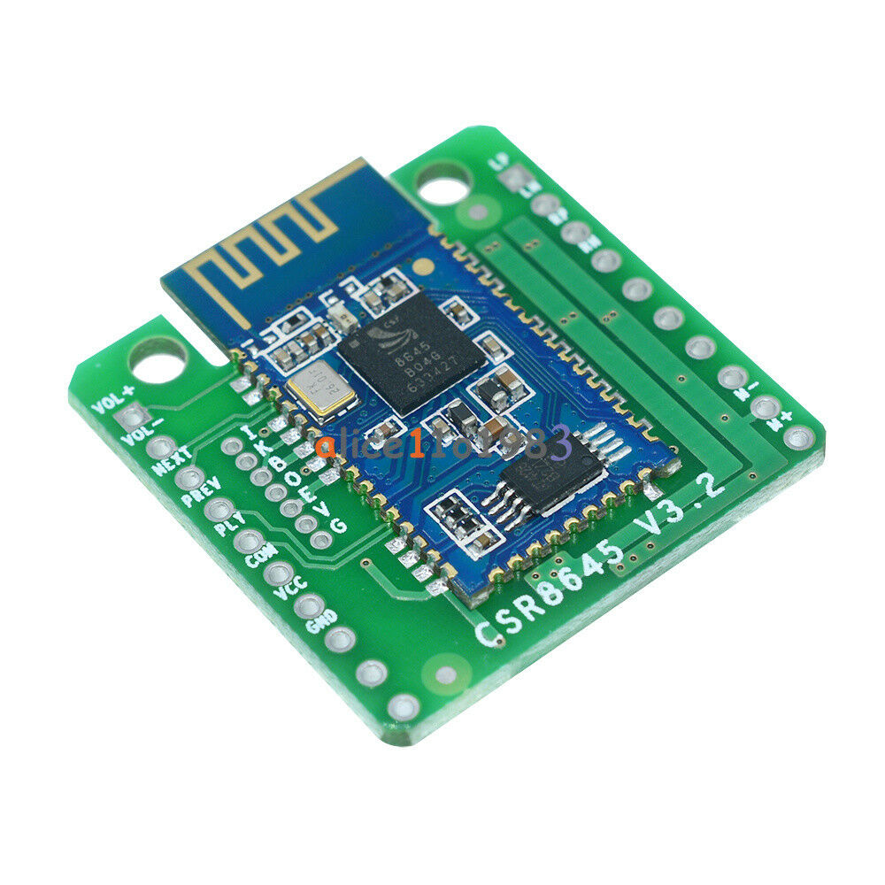 Bluetooth 4.1/4.0 CSR8645 Amplifier Board 5W+5W APT-X Stereo Receiver Amp Module