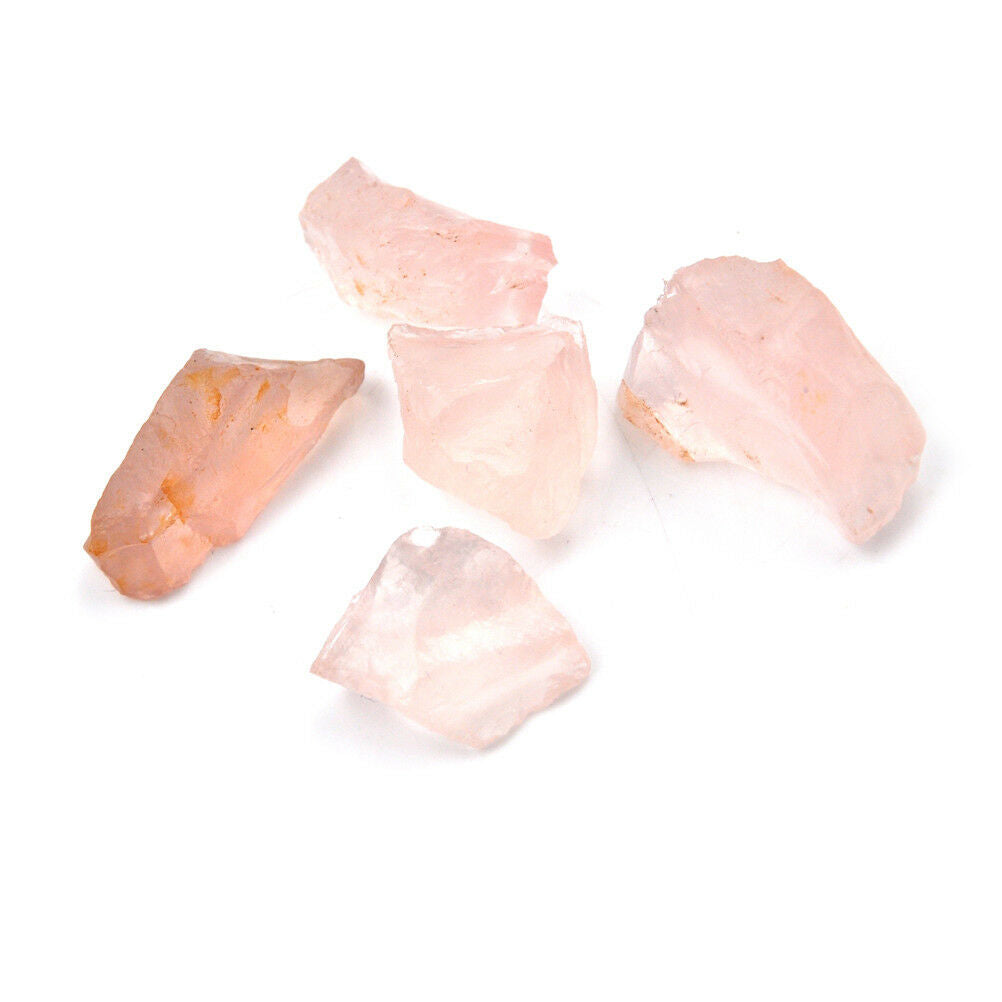 Natural Pink Fluorite Quartz Crystal Stones Rough Polished Gravel Specime.l8