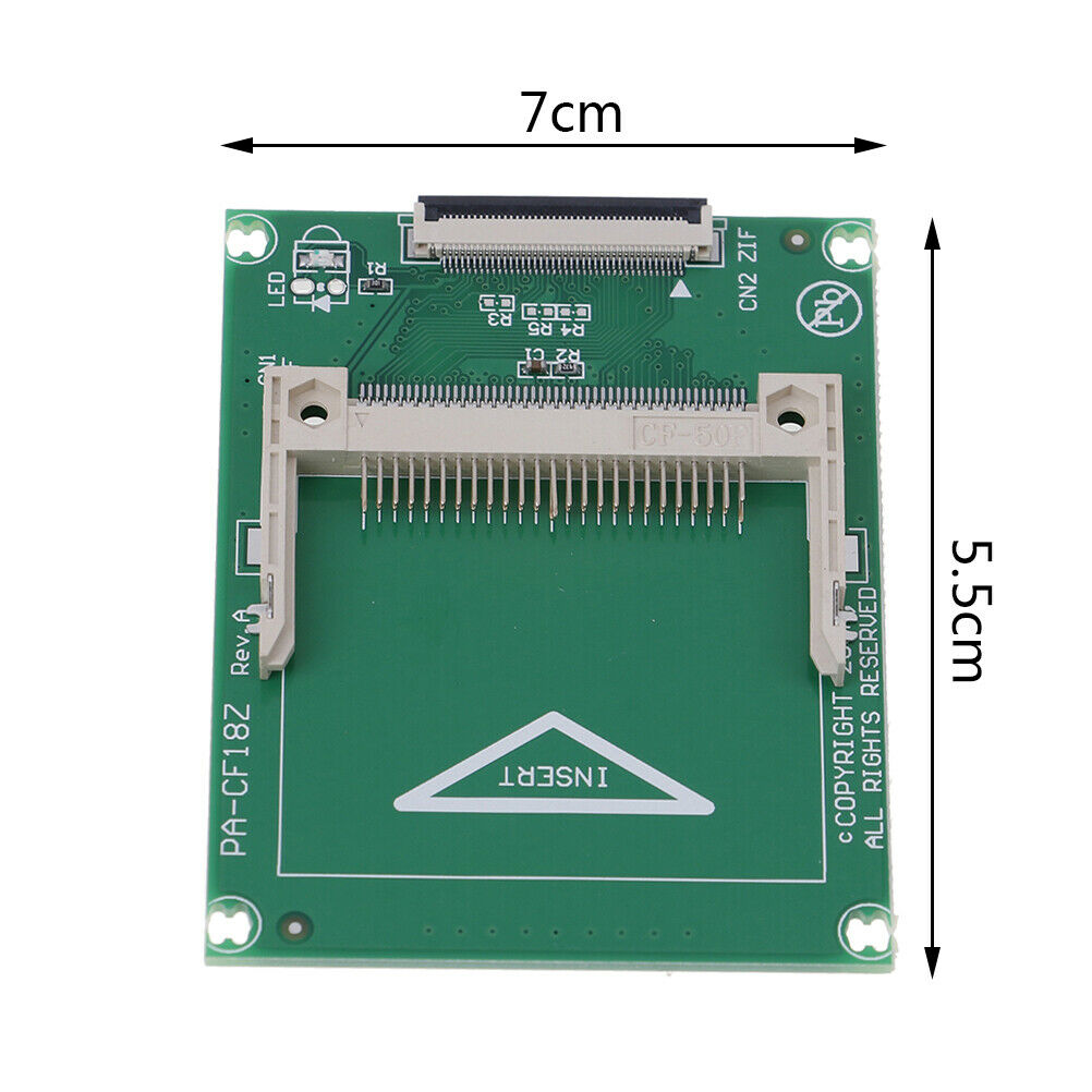 1Pc CF compact flash card to 1.8 Inch ZIF/CE adapter for ipod 5G 6G HDD .l8