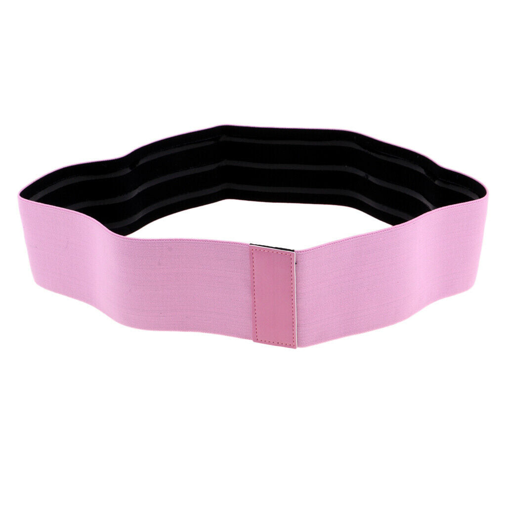Yoga Bands Fitness Elastic Belt Resistance Bands Strength Training Pink-M